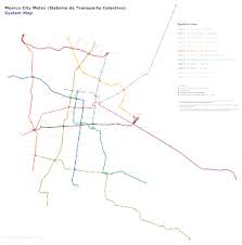 This map was created by a user. List Of Mexico City Metro Lines Wikipedia