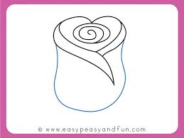 Which flowers mean love, hope, healing, and good luck? How To Draw A Rose Easy Step By Step For Beginners And Kids Easy Peasy And Fun
