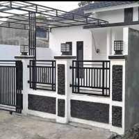 Pagar besi hollow minimalis vertikal. Sempit Desain Pagar Besi Hollow Minimalis Content