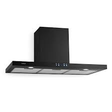 Klarstein Limelight Hotte Murale Aspirante 90cm 600 M H Classe A Noir