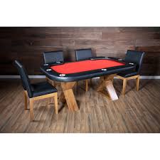 No worries about having an extra room, the table will serve as your dining room or kitchen dining area and within minutes, turn your space into a luxurious gaming entertainment room. Helmsley Poker Dining Table Red Table Only Bbo Poker Tables Touch Of Modern
