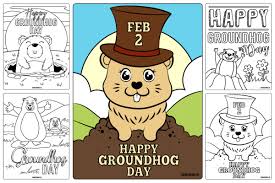 When a child colors, it improves fine motor skills, increases concentration, and sparks creativity. 4 Adorable Groundhog Day Coloring Pages For Kids