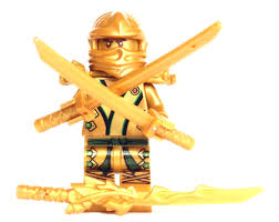 Amazon.com: LEGO Ninjago - The GOLD Ninja with 3 Weapons : Toys & Games