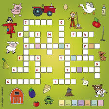 Math crossword puzzle # 3 associative property: Crossword Puzzles For Kids