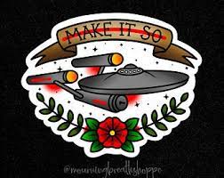 Maybe you would like to learn more about one of these? Star Trek Tattoo Etsy