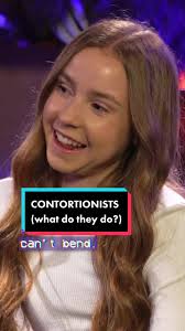 @Anna McNulty explains what a contortionist is (watch the full vid “I spent  a day with CONTORTIONISTS” out now