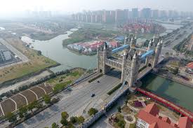 It is enjoyed by tens of millions of people. Suzhou Londons Tower Bridge In China Geo
