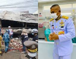 ส่วนสาเหตุมีหลายประการที่ทำให้อาคารถล่ม เช่น การก่อสร้างไม่ได้มาตรฐาน การขยายตัวของเหล็ก น้ำหนักของน้ำที่ฉีดเข้าไป. Pxuzn62k4lpw0m