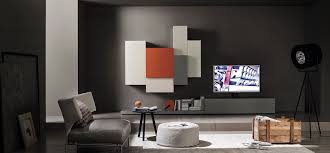 Wohnzimmer tv wand ideen ~ home design inspiration. Moderne Einzigartige Design Wohnwande Hangend Individuell