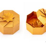 Octagonal Origami Gift Box Tutorial - Paper Kawaii