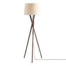 Walnut Wood Tripod Austin Floor Lamp Base World Market In 2020 Wooden Tripod Floor Lamp Floor Lamp Base Floor Lamp