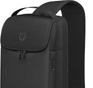Mochila cruzada compacta EDC para hombre, bolsa de hombro minimalista para  el pecho de 14 pulgadas, MacBook Pro M4, Negro -
