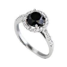 Unique Jewelry Made In The Usa Diamonds On The Plaza Black Diamond Ring Engagement Jewelry Fashion Rings