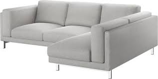 Ikea Nockeby Bezug 2er Sofa Mit Recamiere Rechts Tallmyra Weiss X2f Schwarz Fabric Sectional Sofas Nockeby Sofa Fabric Sofa