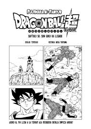 Dragon ball super latinoamerica, the bronx. Dragon Ball Zp Dragon Ball Super 58 Manga