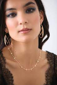 Arya Necklace Miranda Frye Pretty Necklaces Necklace Fancy Jewelry