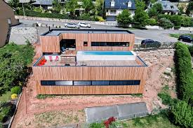 Maison Cardaillac By Hugues Tournier Architecture Prefabricated Houses Flat Roof