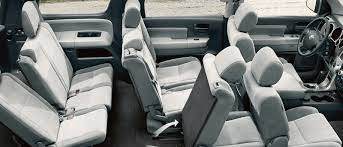 Sequoia trd pro and sequoia platinum are equipped with premium audio with remote, that adds embedded navigation, embedded traffic and weather, and destination assist. 2017 Toyota Sequoia Suv Specs Info Toyota Of Gastonia