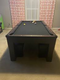 New York Nights 7 Ft Pool Table Set Pool Warehouse In 2020 Pool Table 7ft Pool Table New York Night