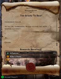 Too Grizzly To Bear Mission Report Between Cullen And Leliana Dragonage Inquisition Jawsofhakkon D Dragon Age Funny Dragon Age Games Dragon Age Series