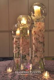 The best dining room tables combine table linens, serveware, tableware, and other fun accents to make an attractive looking dining room. Wedding Centerpieces With Tall Candles The Wedding Specialists Candle Centerpieces Wedding Centerpieces Wedding Party Centerpieces