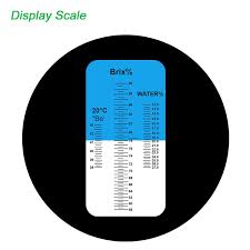 Honey Refractometer For Honey Moisture Brix And Baume 3 In 1 Uses 58 90 Brix Scale Range Honey Moisture Tester With Atc Ideal For Honey Maple