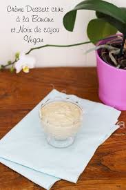 Creme Dessert A La Banane Et Noix De Cajou Vegan Cru Dessert Banane Noix De Cajou Desserts Crus