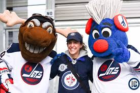 A new arena known as the true north centre was built for the moose who now play in the ahl and are top minor league affiliate of the vancouver canucks. How Benny The Mascot Found His Way Home To The Winnipeg Jets Illegal Curve Hockey