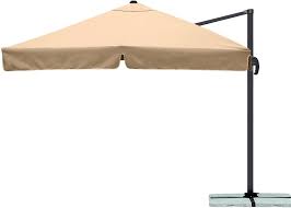 Spend a memorable time outdoors with square garden parasols to protect you from the elements. Gfone Waterproof Rectangular Cantilever Parasol 3 M Garden Parasol Umbrella Patio Large Cantilever Parasol 300 X 300 Cm Square Gray And Khaki Uk Stock Khaki Amazon De Garten