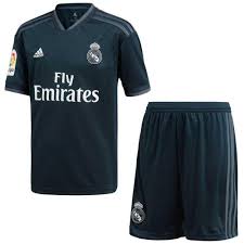 Adidas Real Madrid Away Kit 18 19 Junior Black Goalinn