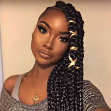 Rubber bands client preference rat tail h a p p y. The Complete Guide To Box Braid Sizes Un Ruly