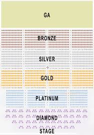 Seating Chart Cancun Jazz Festival 2019