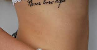 Tattoo design panther ripping skin 2715. Never Lose Hope On The Right Side
