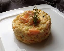 Risotto Aux 3 Legumes Et Saumon Frais Elleisab Le Blog D Une Momoflinguee