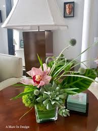 Succulents Cymbidium Orchid Dianthus Blue Thistle Same Day Flower Delivery Tropical Centerpieces Beautiful Flower Arrangements