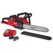Selecting the right saw—cordless vs. Milwaukee M18 Fuel 16 In 18 Volt Lithium Ion Battery Brushless Cordless Chainsaw Kit With 12 0 Ah Battery And M18 Rapid Charger 2727 21hd The Home Depot Cordless Chainsaw Rapid Charger Chainsaw