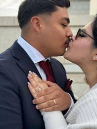 Photo from my mates wedding.. can we add some explosions in background..  maybe a few machine guns 😂 Thanks 😆