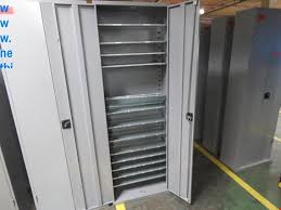 Shop industrial storage cabinets to store your tools, parts hardware and supplies. Used 5 High Steel Storage Cabinets For Sale Auction Premium Netbid Industrial Auctions
