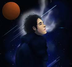 In 1993, soda stereo was in an impasse and cerati decided to release her first solo album yellow . Gustavo Cerati Una Vuelta Por El Universo Domestika