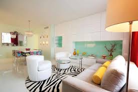 Miami Beach Vacation Apartment Living Room Interior Design By Avram Rusu Deco Interieure Deco Idees Pour La Maison