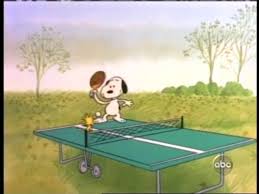 Ping Pong With Snoopy And Woodstock Ping Pong Snoopy And Woodstock Snoopy