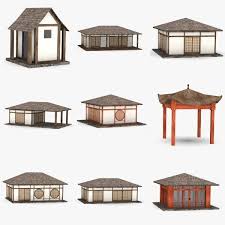 3d Japanese Houses Model Japanese House Model Homes House