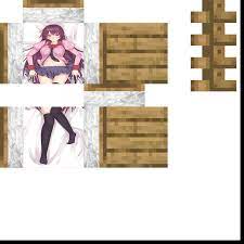 I'm making a minecraft resource pack where all the beds are bodypillows :  r/Animemes