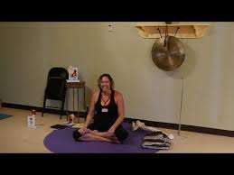 Mat Or Chair Yoga For Severe Osteoporosis With Justine Shelton Viniyoga Therapist Youtube Chair Yoga Viniyoga Yoga For Osteoporosis