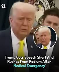 The press were abruptly cleared out the room 😟