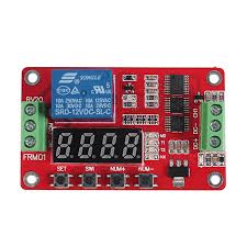 Finder 240 volt 16amp ac relay spco popular in boiler controls. Hlektronika Rele 12v Dc Multifunction Self Lock Relay Timer Module