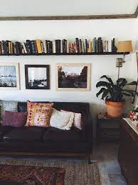 Floating shelves are practical and stylish. Pin By Taylor Johnson On Ideal Home Home Living Room Home Decor House Interior