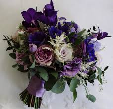Summer weddings make us think of evoke clear skies and warm sunny days filled. Purple Wedding Flowers Purple Wedding Flowers Purple Bouquets Navy Wedding Flowers