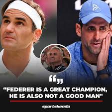 When Novak Djokovic's father claimed that Roger Federer "attacked" his son!  😱 Full story in the first comment 👇