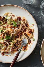 Creamy Vegan Tofu Noodles Recipe Recipe Recipes Tofu Dishes Tofu Noodles